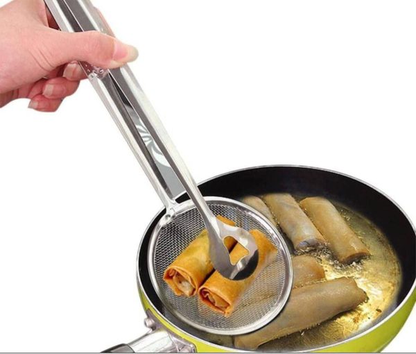 انبر استیل روغن گیر