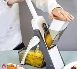 خردکن چندکاره دستی ماندولین | برش سریع و تنظیم ضخامت سبزیجات