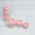 عکس محصول ست ۳ عددی ظروف گرد ویتا Kajeen | ظروف نگهداری غذا با درب طرحدار | 123 رسید