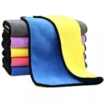 عکس محصول دستمال دورو میکروفایبر 30*40 | 123 رسید